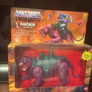 Master of the Universe Origins  Panthor Cat Action Figure